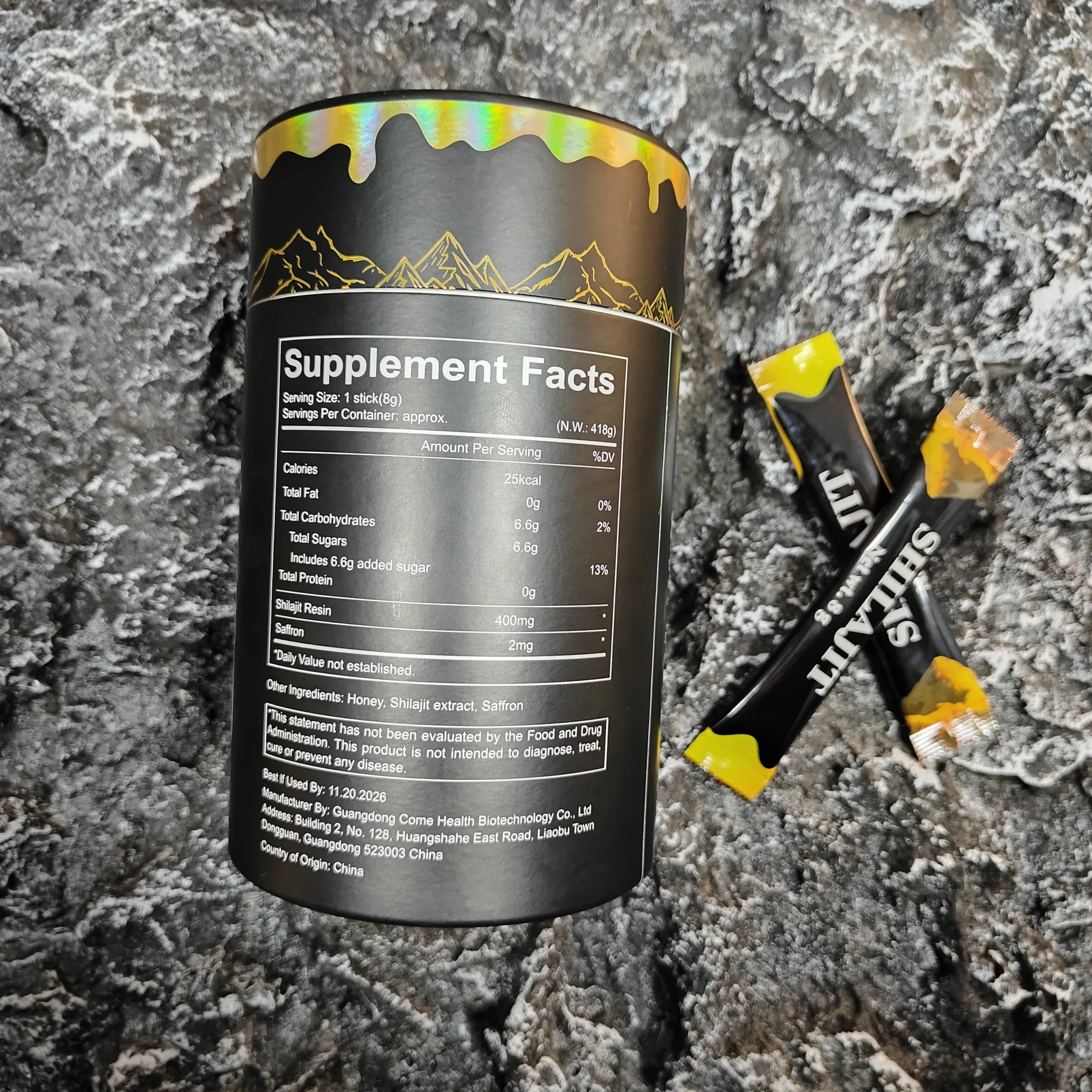 Pure Himalayan Shilajit Sticks with Organic Honey - Image 6