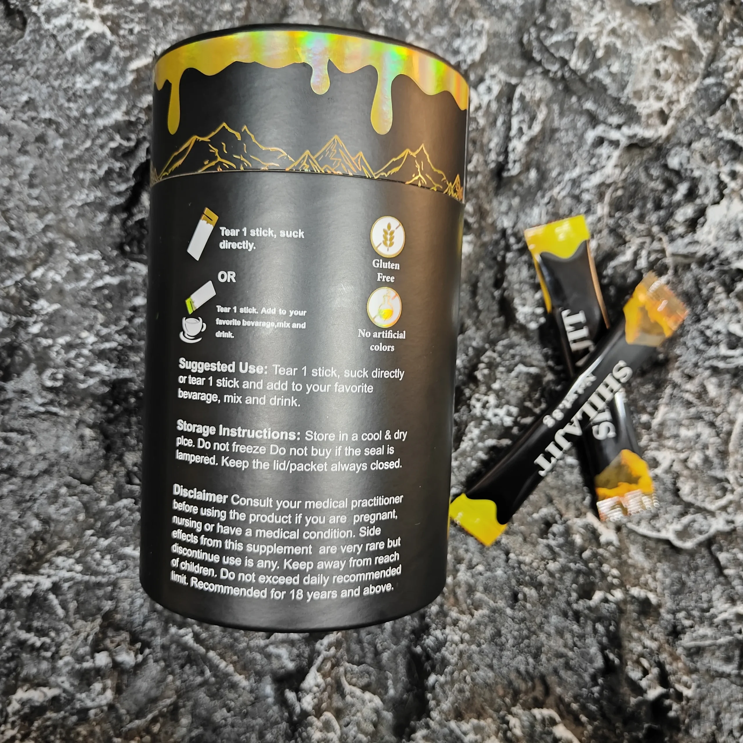 Pure Himalayan Shilajit Sticks with Organic Honey - Image 5