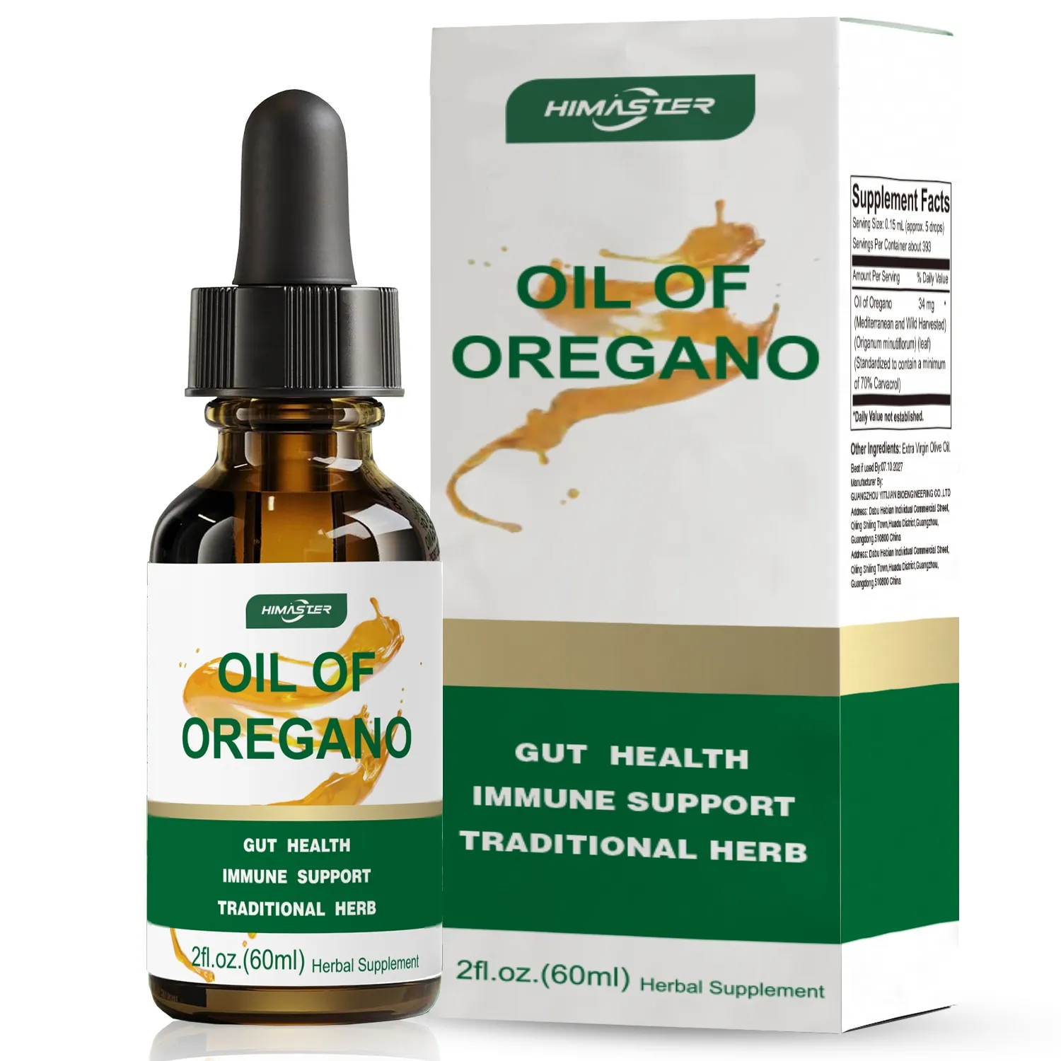Oil of Oregano Liquid Drops