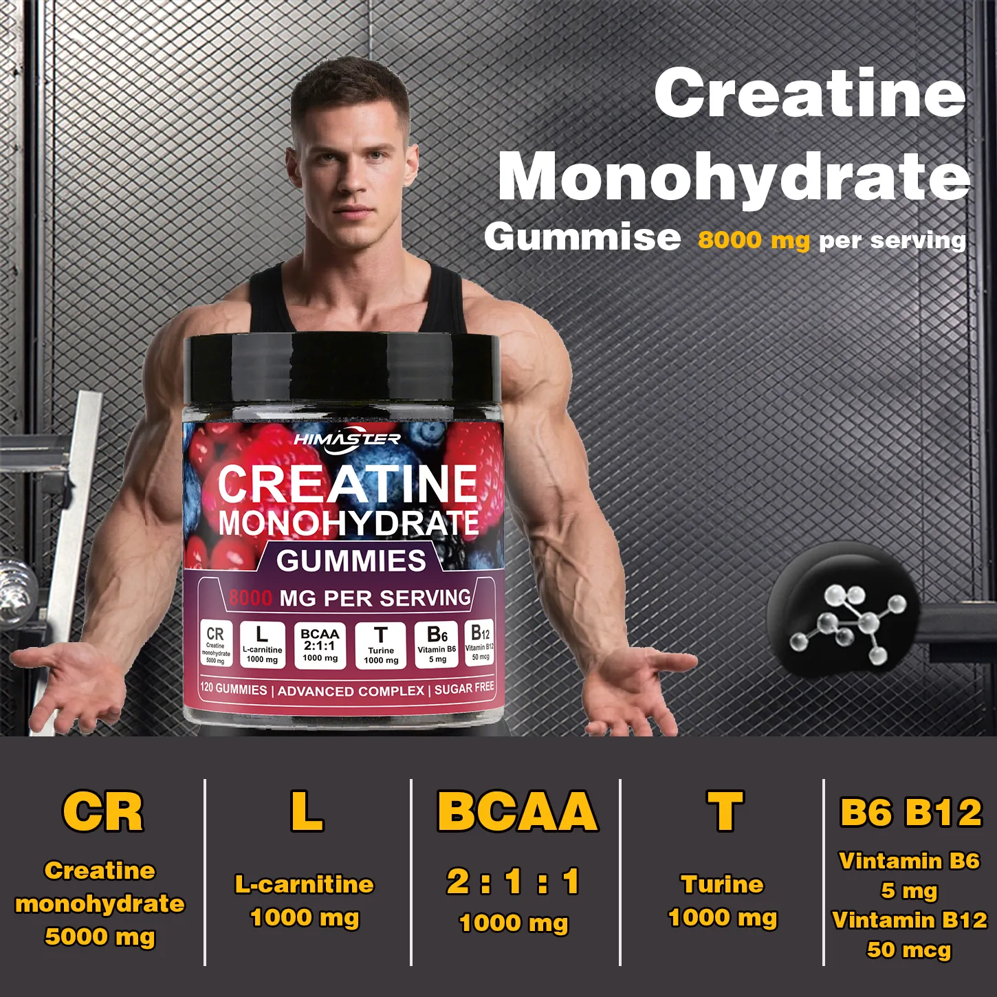 Creatine Monohydrate Gummies for Men & Women - Image 4
