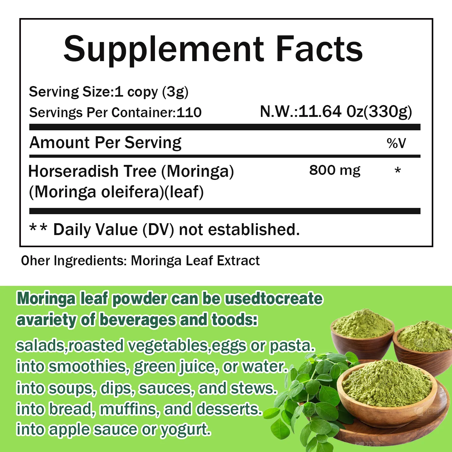 Organic Moringa Powder - Image 7